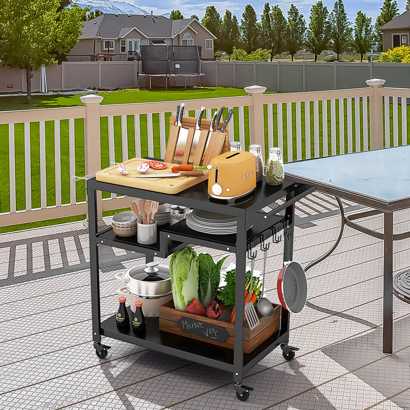 Metal Bar Cart