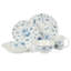 Ensemble de vaisselle et assiettes décoratives en porcelaine 30 pièces Martha Stewart Empress Bouquet