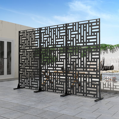 Metal Privacy Screen Fence Panel
