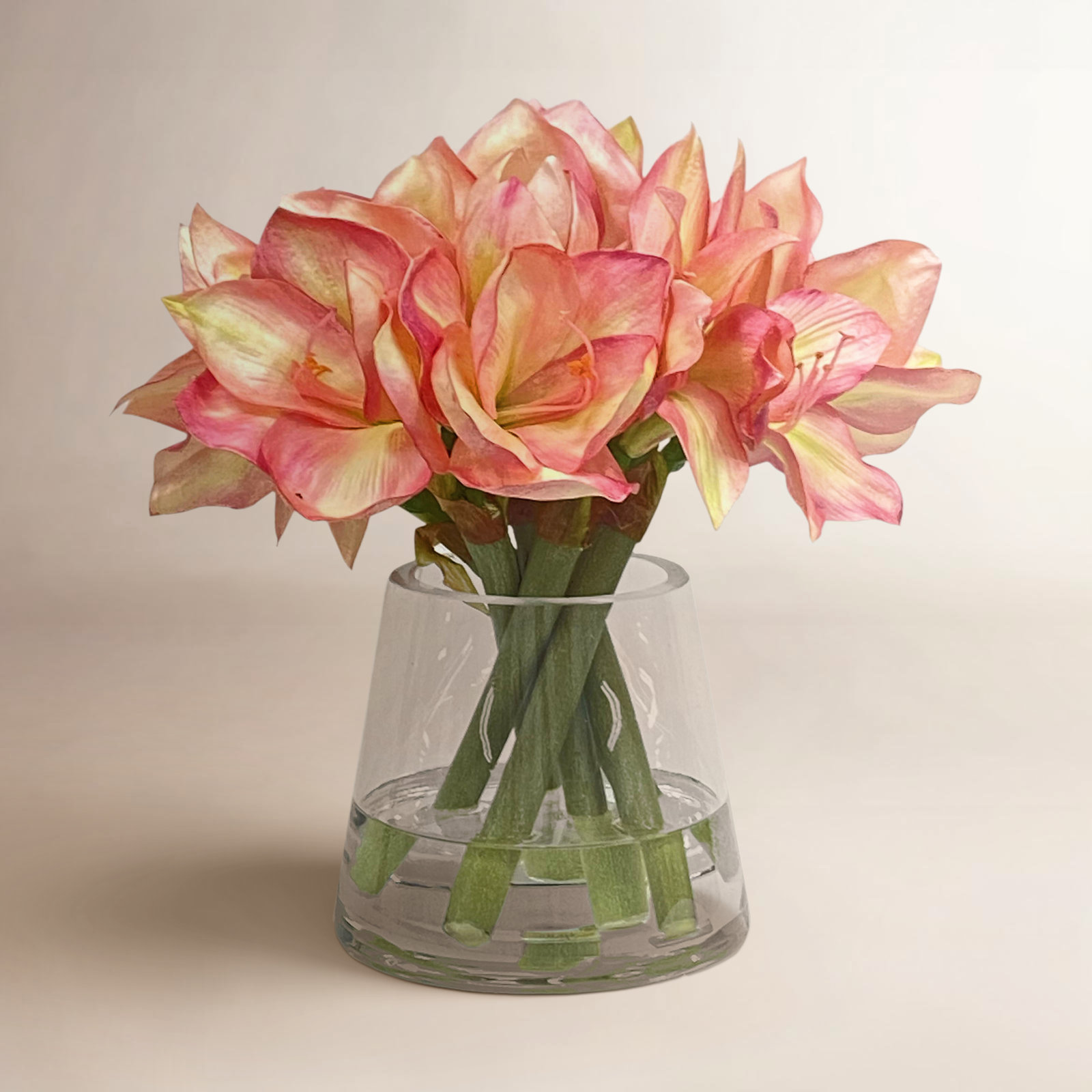 Amaryllis Floral Arrangement, Pink