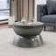 Table basse en métal martelé-87584717
