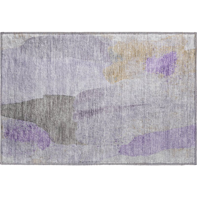 Premium Machine Washable Mouton Abstract Rug