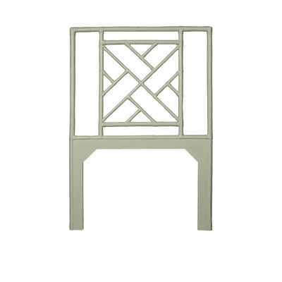 Cowden Geometric Rattan Headboard