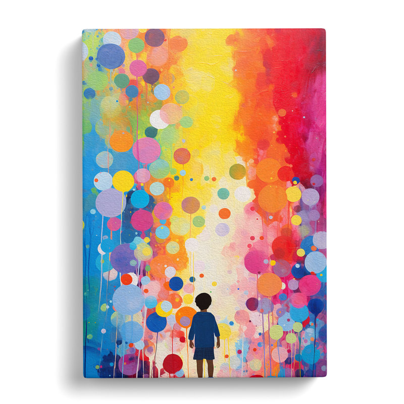 Kids Colour Field - No Frame Print, 76cm H x 50cm W x 3cm D