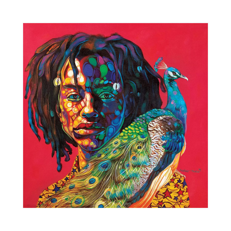 Alade Oke by Akintayo Akintobi - Wrapped Canvas Print, 30.48 cm H x 30.48 cm W