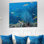 « gorgonia corail on the deep blue ocean », photo