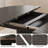 Dining Table For 4-6,63“Extendable Round Kitchen Dining Room Table With 2-Tier Storage Shelf, Space Saving Expandable Wood Oval Circle Dinner Furniture With Pedestal Base-2133604544