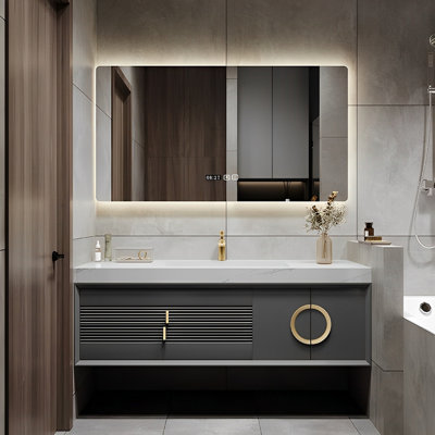 Armoire de salle de bain moderne et minimaliste