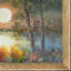 Reproduction de lune, peinture sur toile encadrée-49838143-49838120