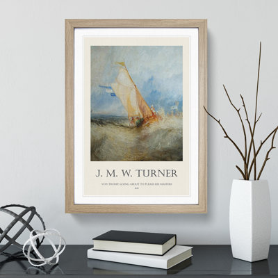 Ship at Sea - Picture Frame Painting
