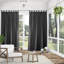 Ensemble de rideaux en polyester Prattsville – emballage de deux-251506896-237536858