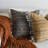 Brown Handwoven Embroidered Cotton Boho Pillow Cover-62219577