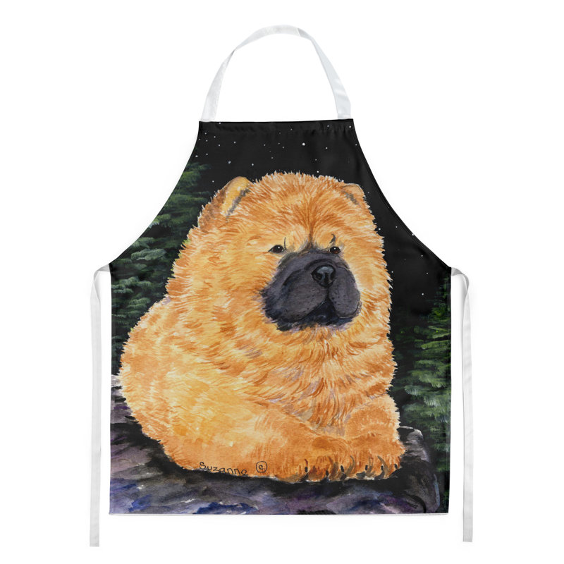 No Pattern Bib Apron