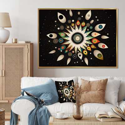 " Syncronicity Retro Spiritual Abstract I "