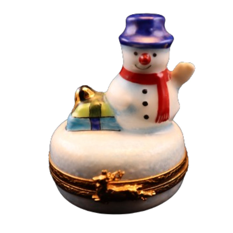 Snowman With Gifts