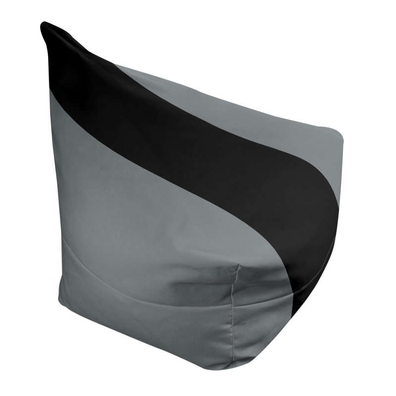 Sac de pois classique, H 42 po x l 38 po x P 31 po, Argenté / Noir
