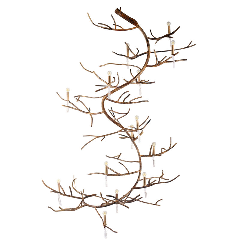 Spiral Branch Chandelier