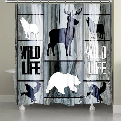 Rideau de douche Wild Life