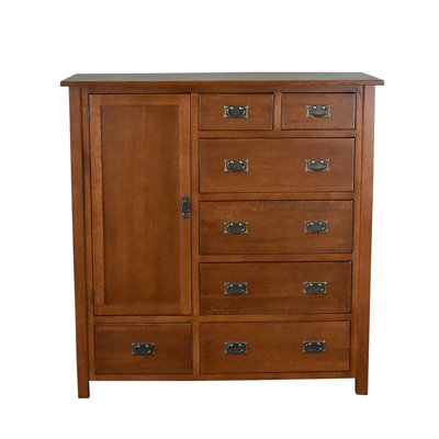 Radan Solid Wood 50'' W 7 - Drawer Dresser