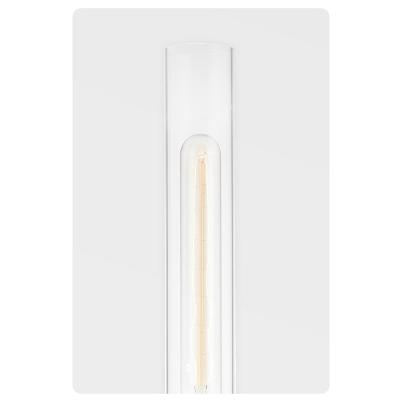 Hogan 2 Light Wall Sconce, Aged Brass