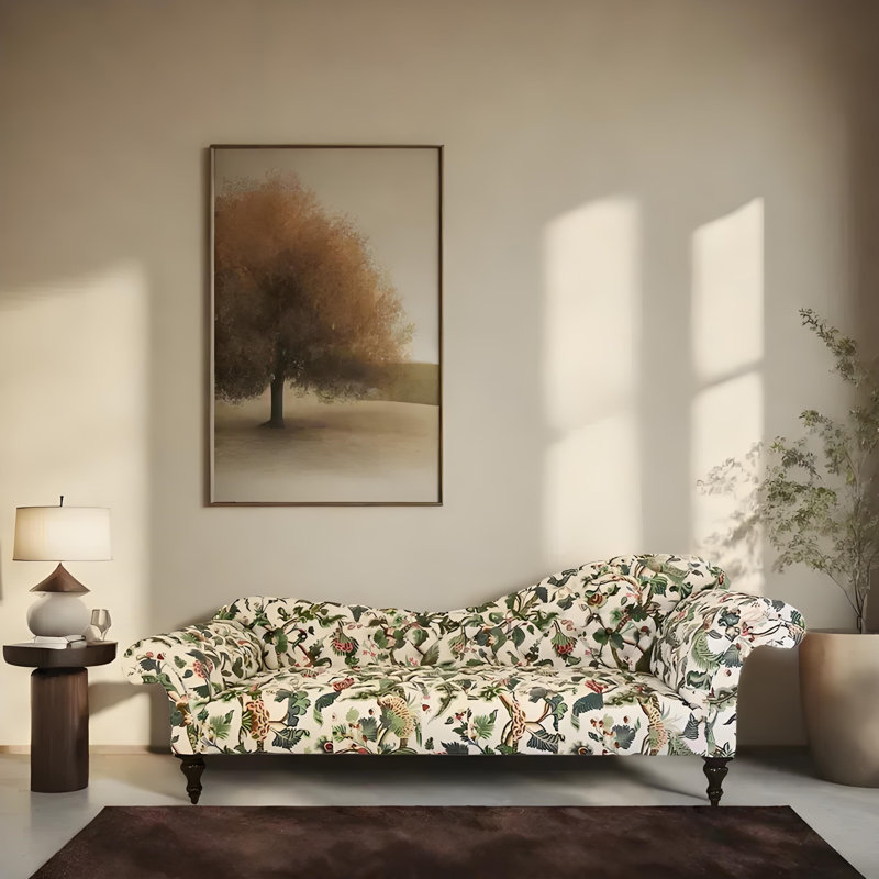 Chaise longue décontractée élégante et confortable, Orienté à droite