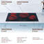 Rangaire 30" Induction 4 Burner Cooktop Black