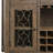 56"Rustic Multi‑Functional Wine Sideboard Cabinet