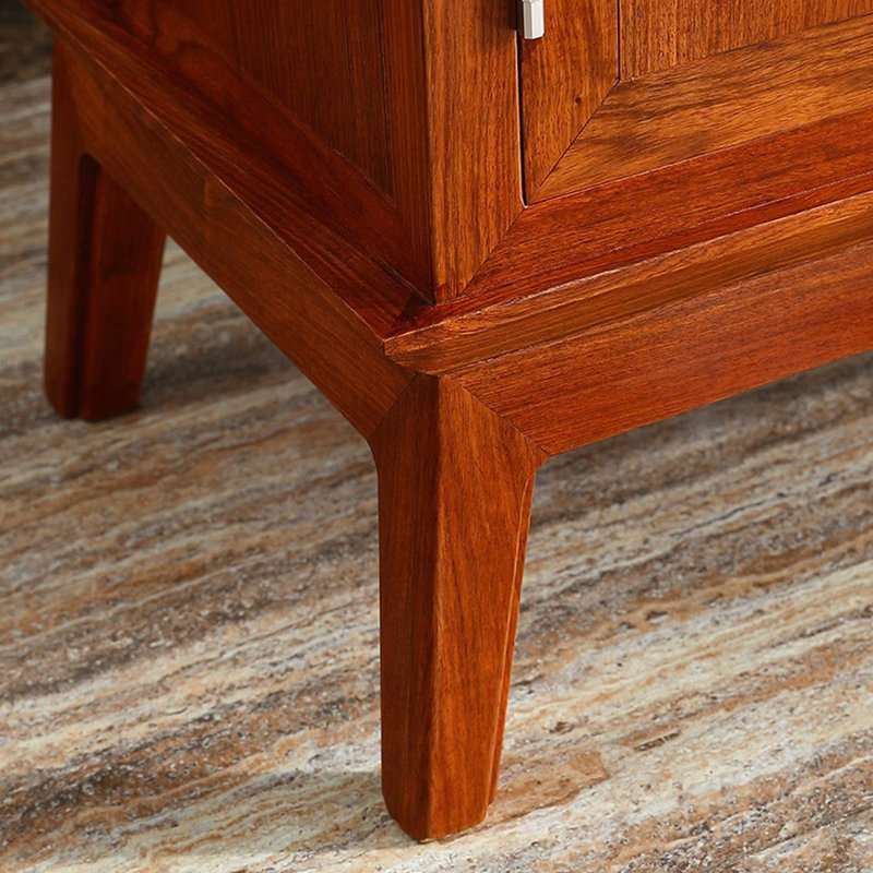 Armoire à chaussures pratique en bois massif