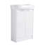 Meuble-lavabo autoportant de 23 po avec lavabo et portes à fermeture douce-263663367