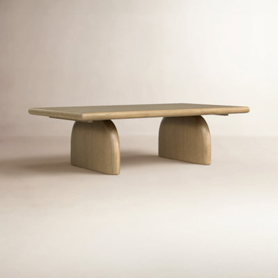 Fen Solid Wood Single Coffee Table