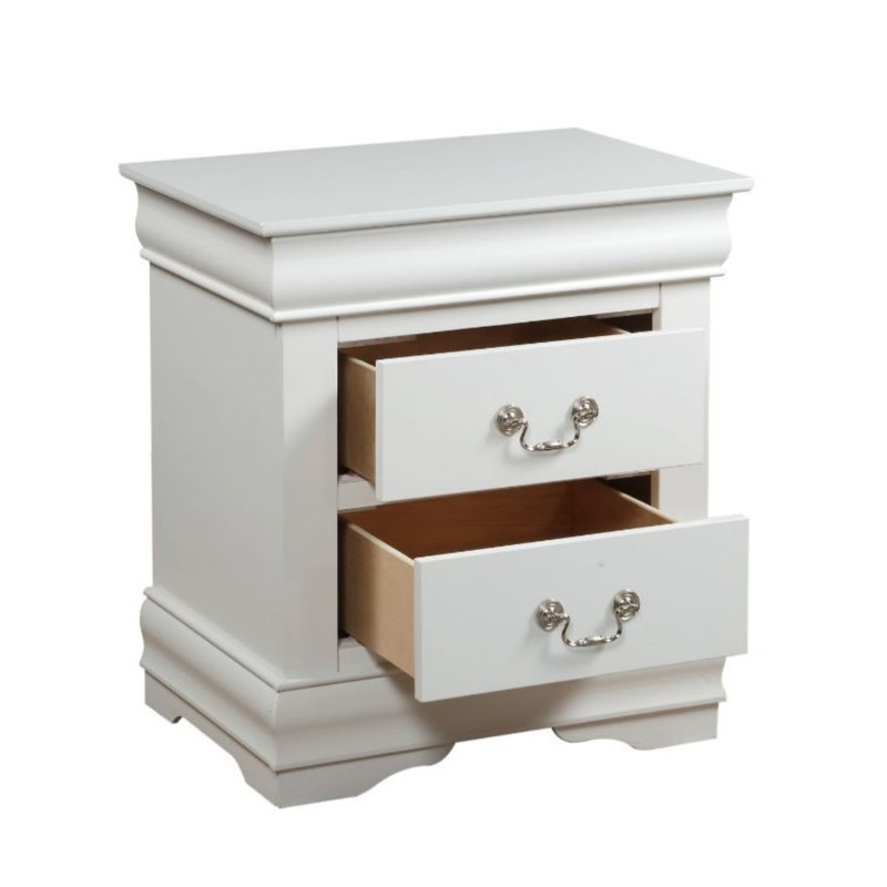 Table de chevet Traditional, White