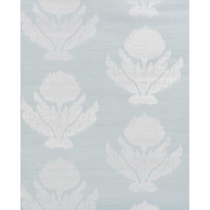 Agra Hemp Shimmer Wallpaper, Sky