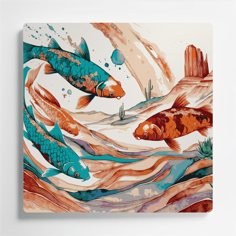 «Southwestern Animals», art mural brun 31, H 12 po x l 12 po