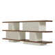 Happy Day Wide Geometric Bookcase