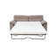 Canapé-lit 2 places, canapé Mid-Century moderne, canapé-lit convertible grand format avec structure en bois et revêtement en polyester, conception escamotable, capacité de 300 lb - peu encombrant pour le salon, gris-319640750