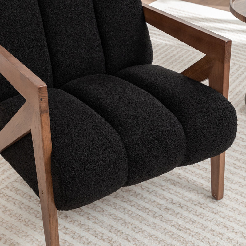 Fauteuil Bula, Noir
