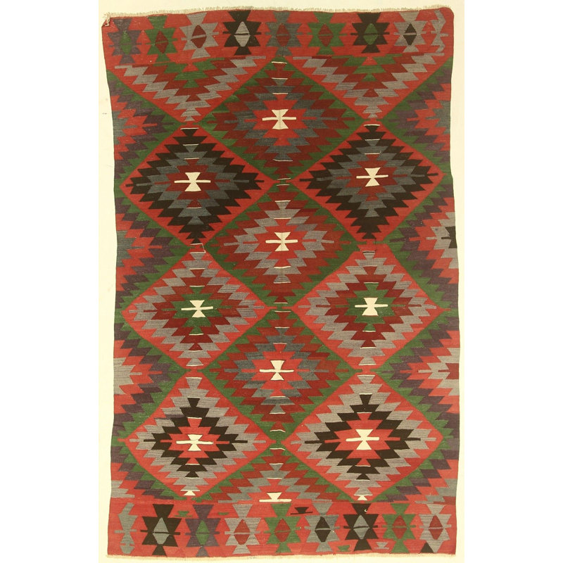 Rectangle Rectangle 5'7'' X 8'8'' Area Rug