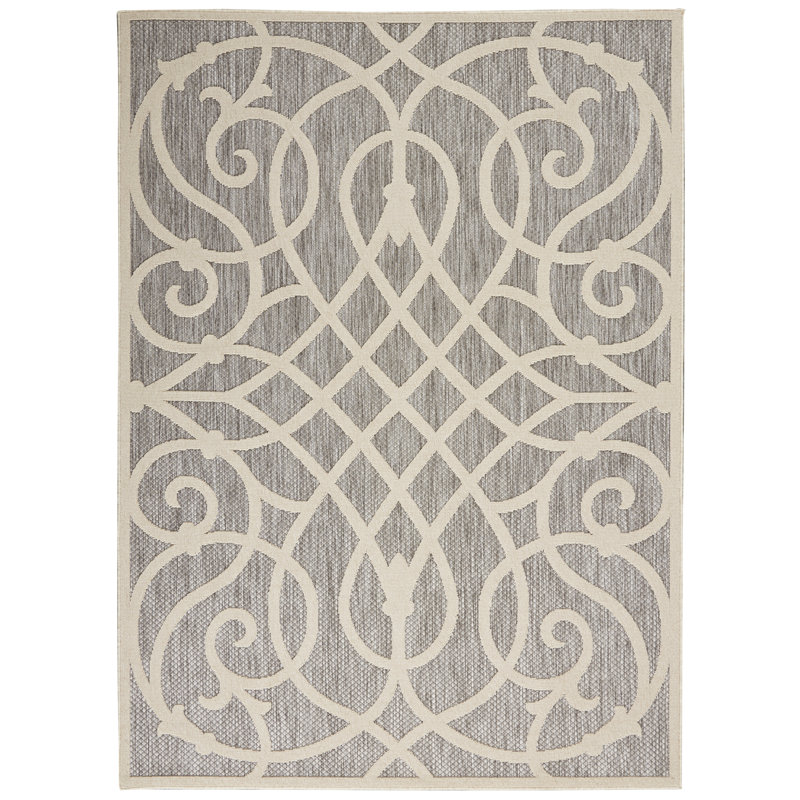Cozumel Tufted Grey Rug, Rectangle 160 x 221cm
