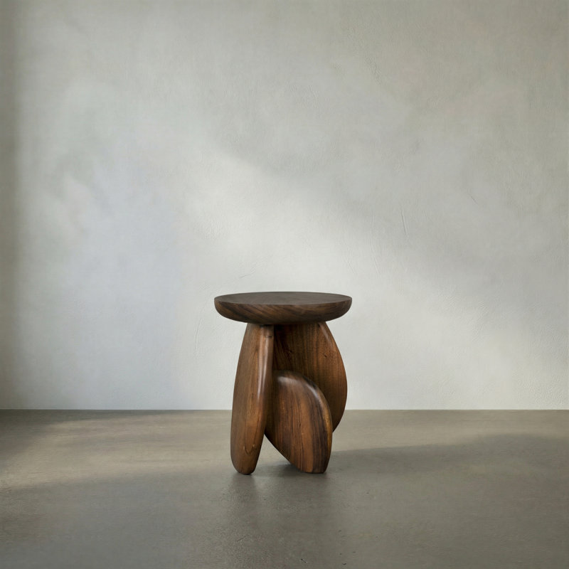 Boko Solid Wood End Table