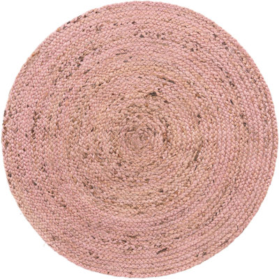 Tapis rose tressé Schellsburg