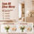 Full Length Frameless Wall Mirror With Rounded Corners