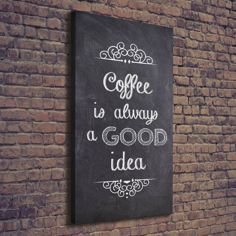 Coffee Collage - Wrapped Canvas Print