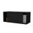 Sleek Black Storage Cabinet With Sliding Door, Optimizes Office Utilization Floating Document Space