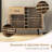 Bhawna 35.5 " L Steel Wine Bar