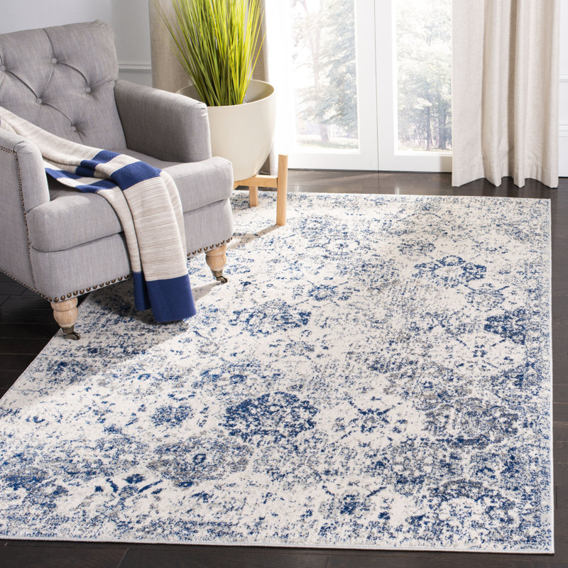 Wisner Geometric Area Rug, Rectangle 91 x 152 cm