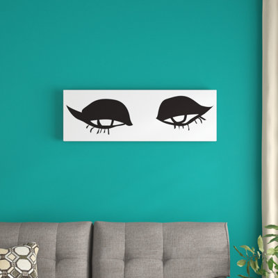 «Eyes and Lips», reproduction sur toile