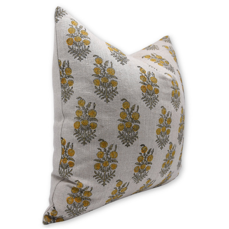 Linen Square Indoor/Outdoor Pillow Cover, 16" x 16"
