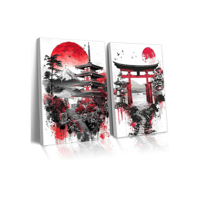2 Piece Wrapped Canvas Print