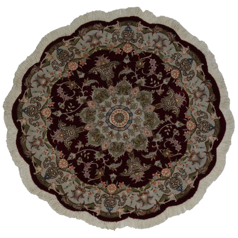Katrea Oriental Area Rug in Red