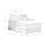 Canapé profond avec repose-pieds et coussin-540785695